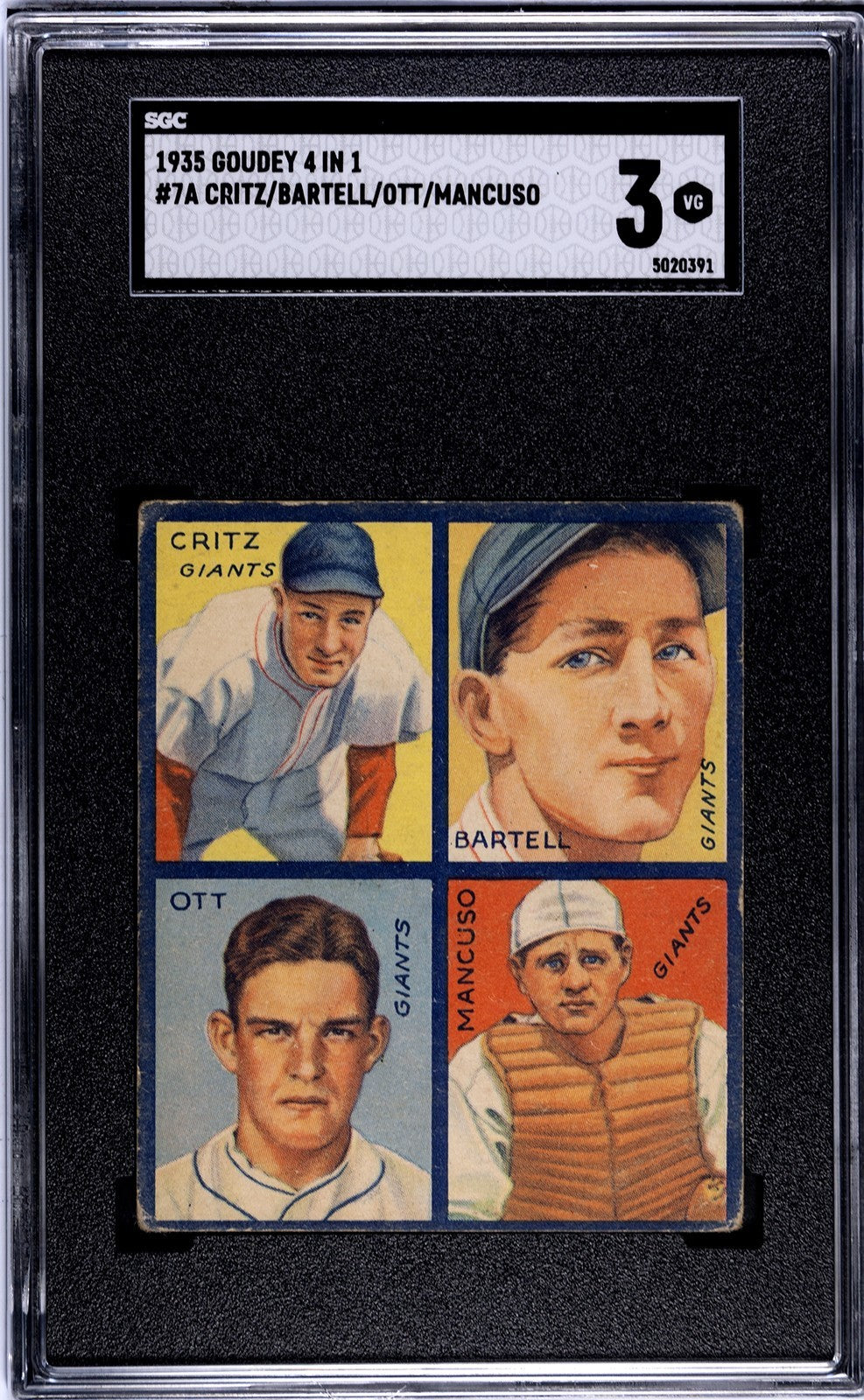 1935 Goudey 4 in 1