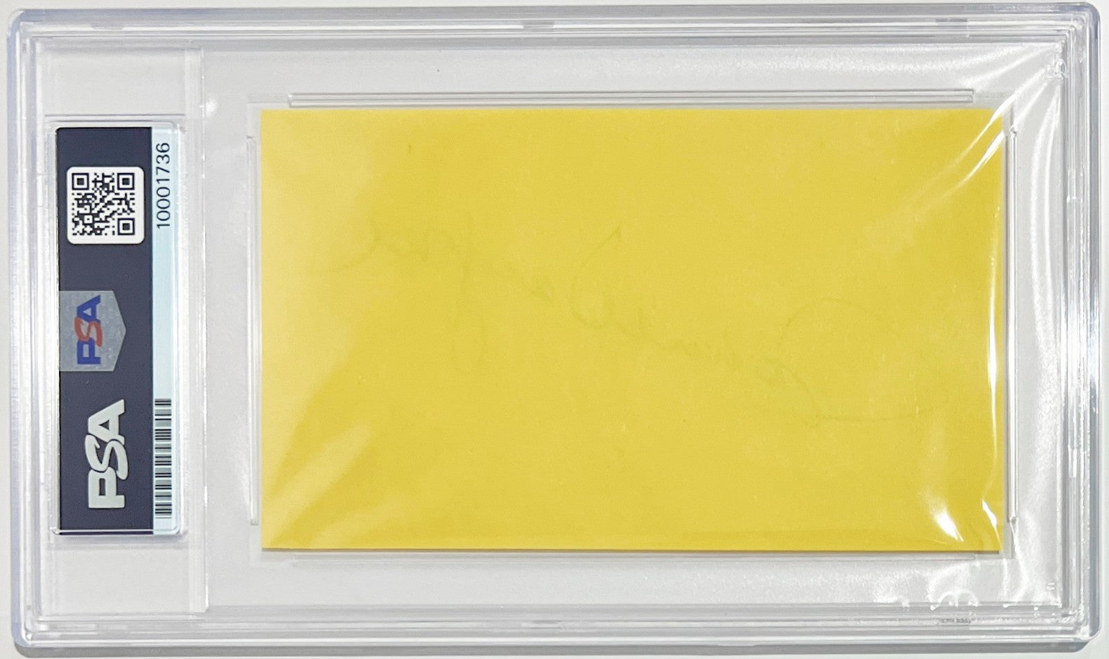 Classic John Wayne Autograph. Western, Signed Auto, Grade PSA 82