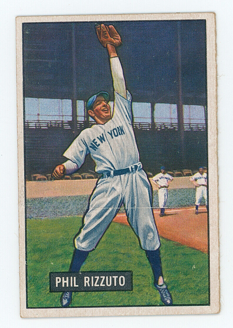 1951 Bowman Phil Rizzuto. New York Yankees.