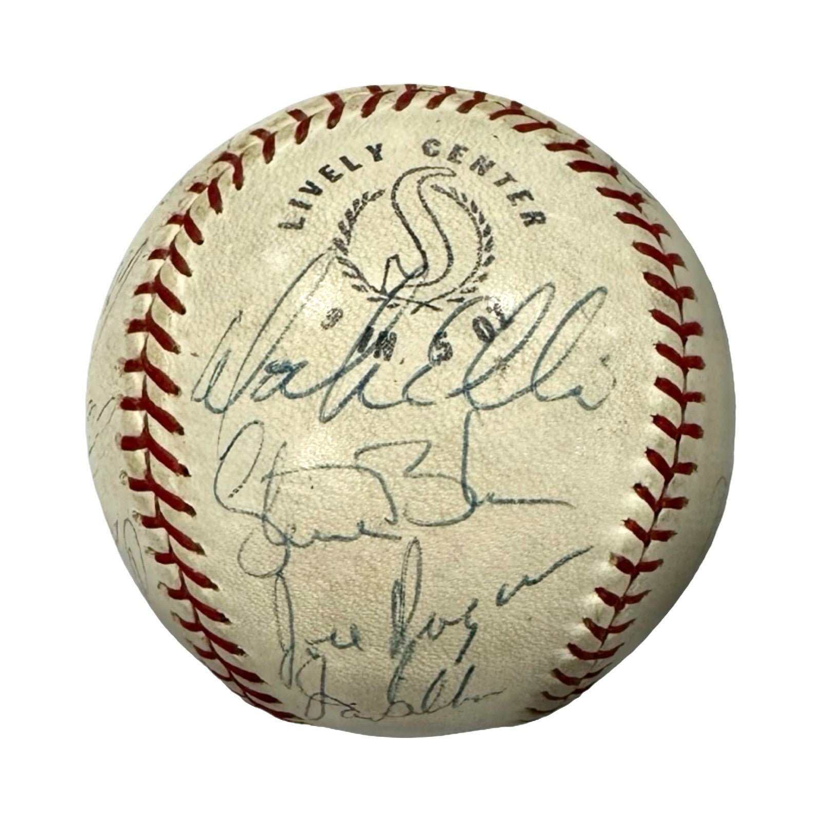 1970 Pittsburgh Pirates Team Signed Baseball with Roberto Clemente. JSA4