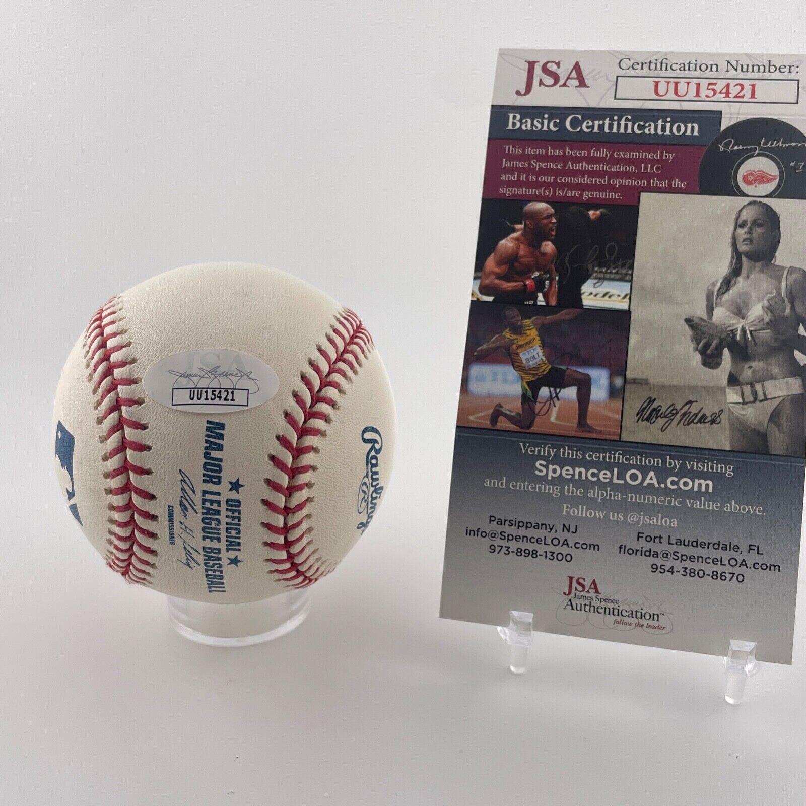Joe Torre Signed Baseball. New York Yankees. JSA
