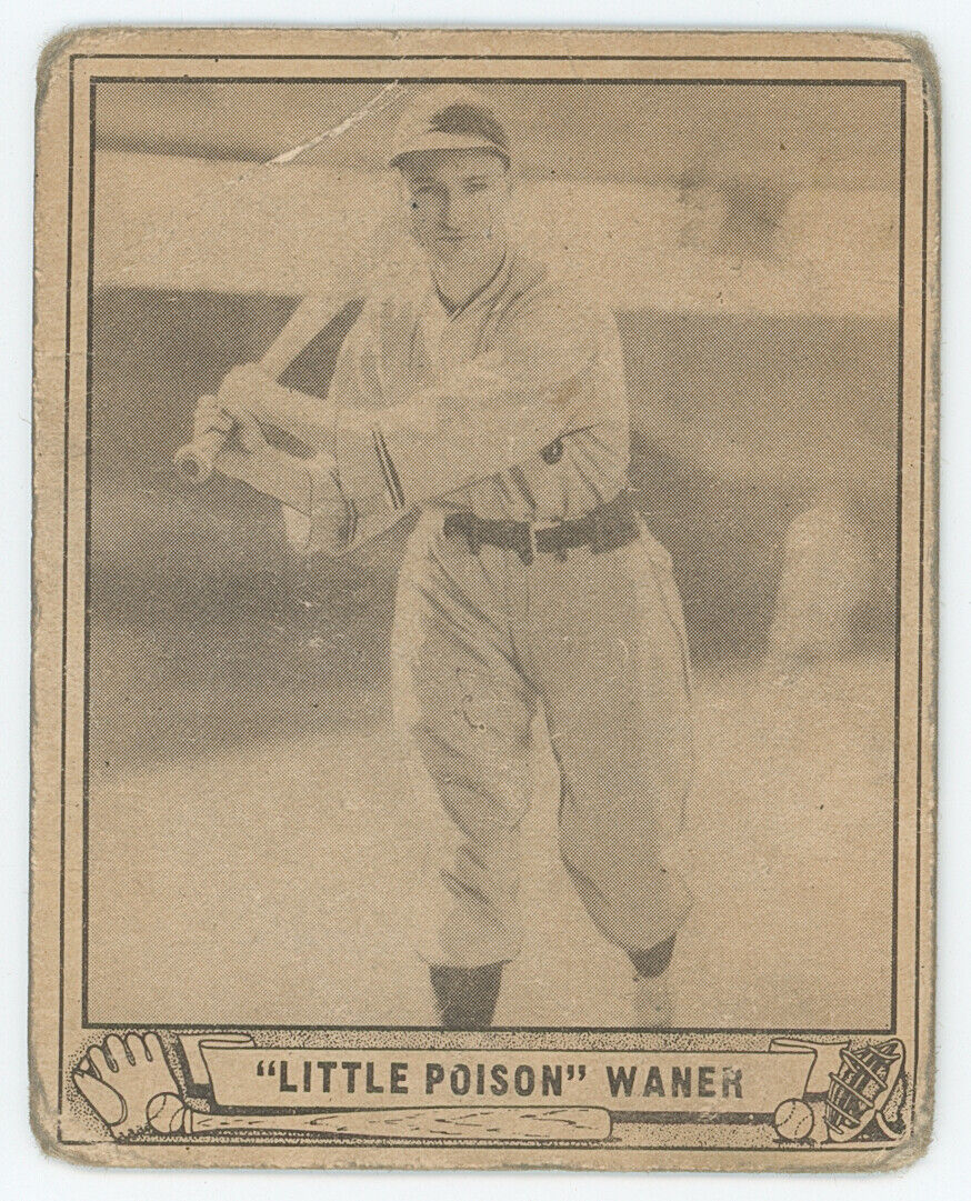 1940 Playball Lloyd Waner.