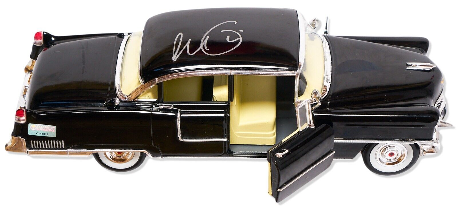 The Godfather Cadillac, Al Pacino Signed Model Car. Auto Celebrity Authentics