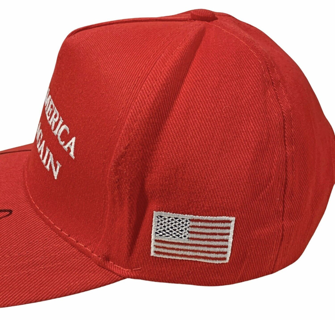 President Donald Trump Signed Make America Great Again Hat MAGA Cap. Beckett BAS