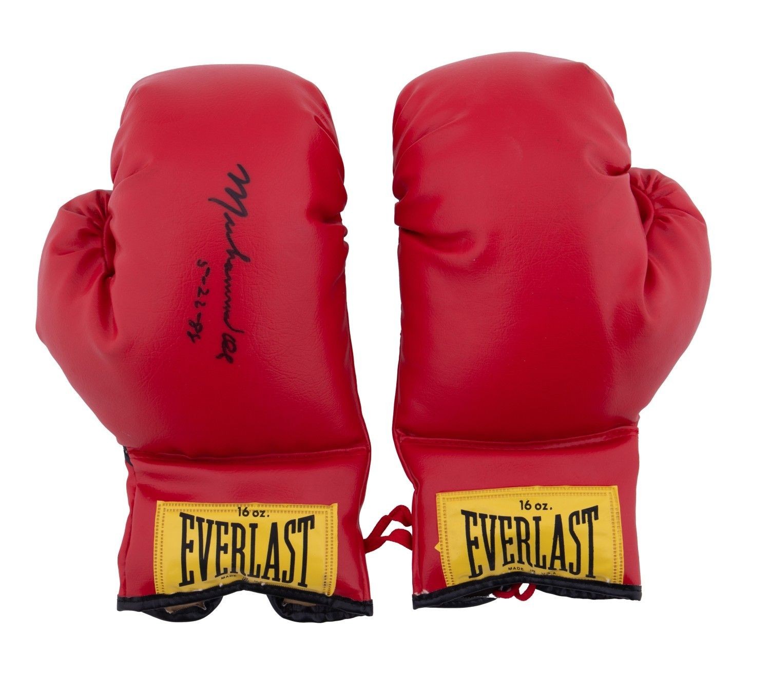 Muhammad Ali Signed & Inscribed Everlast Boxing Glove. JSA2