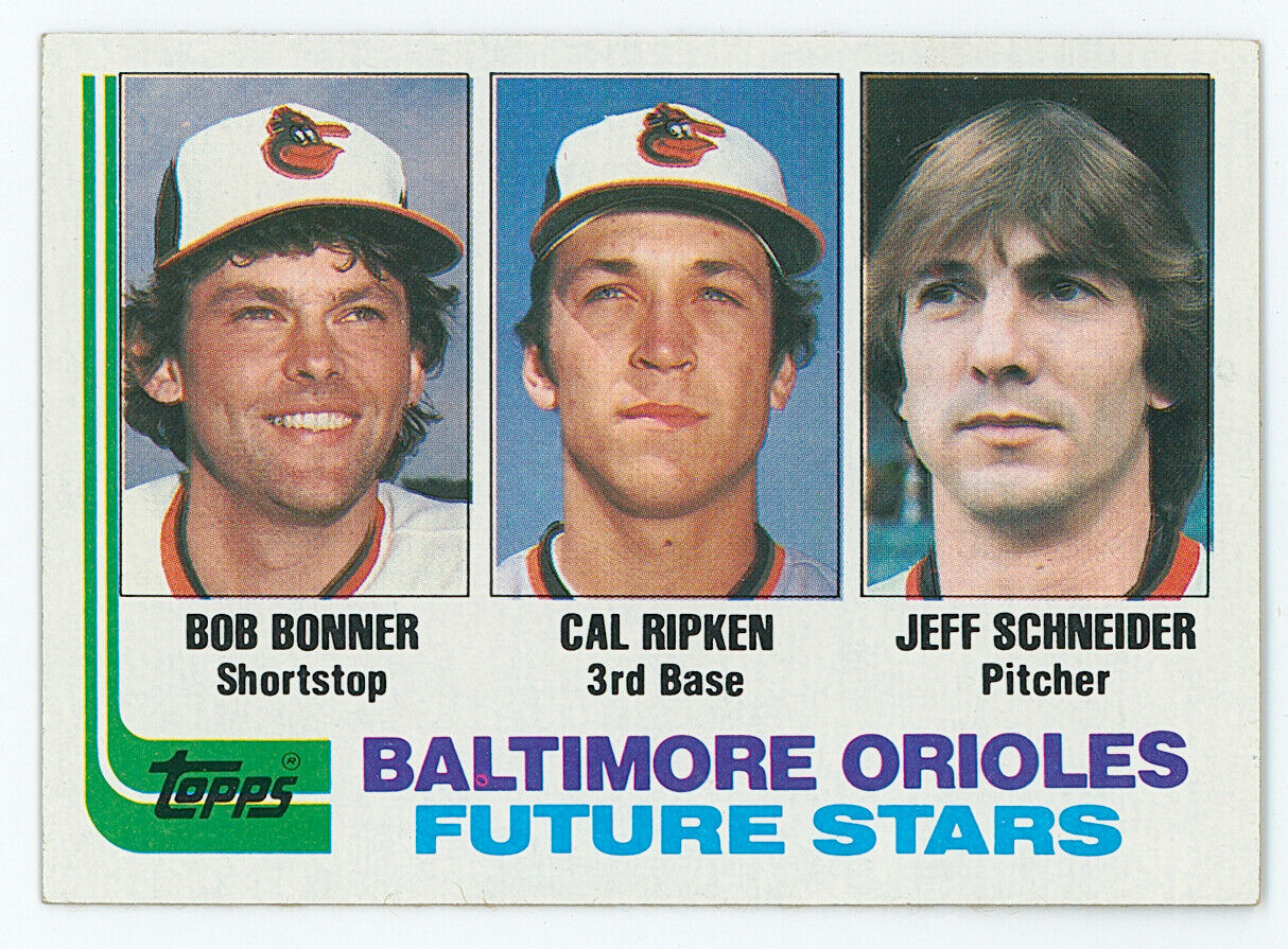 1982 Topps Cal Ripken Rookie.