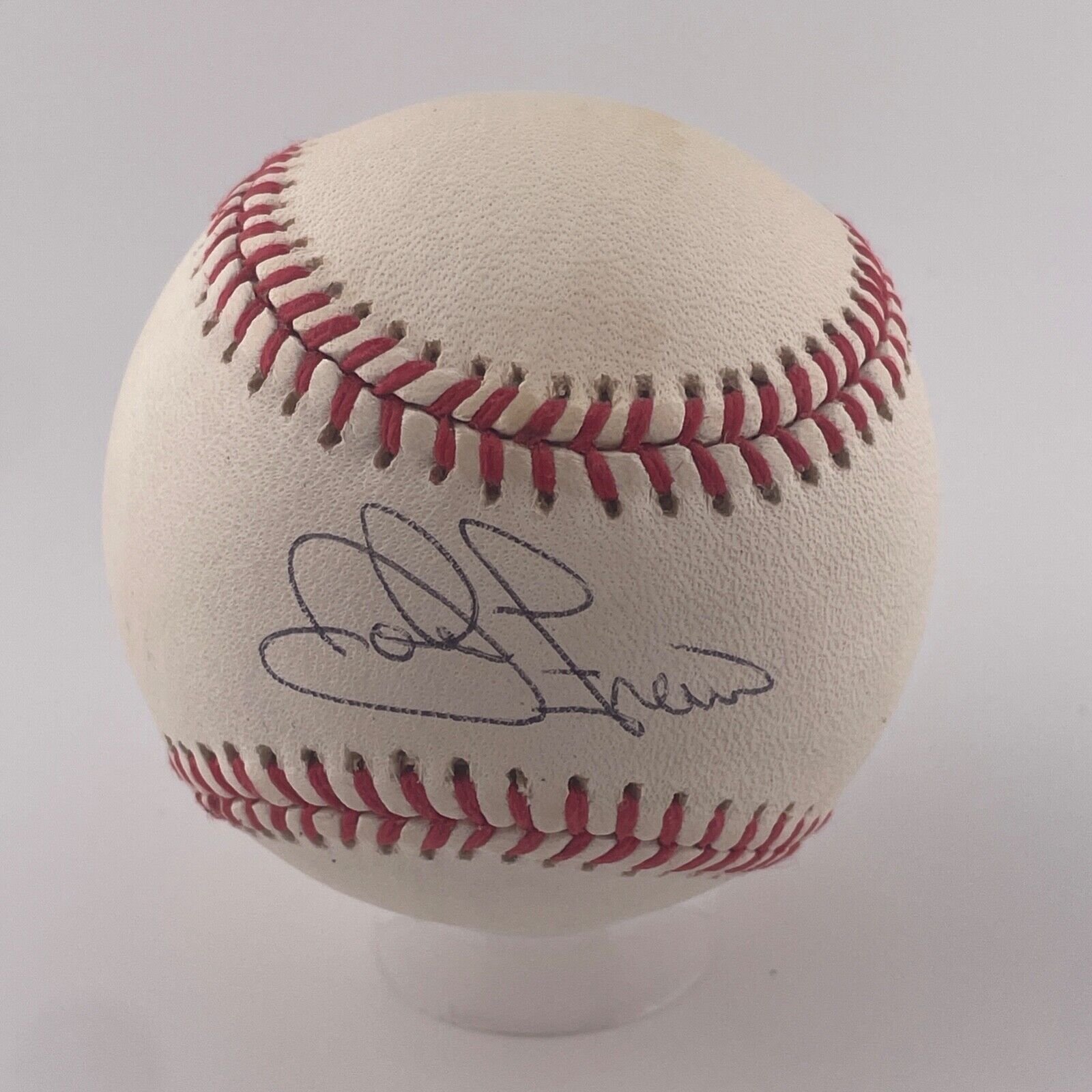 John Franco Single Signed Baseball. NY Mets. JSA