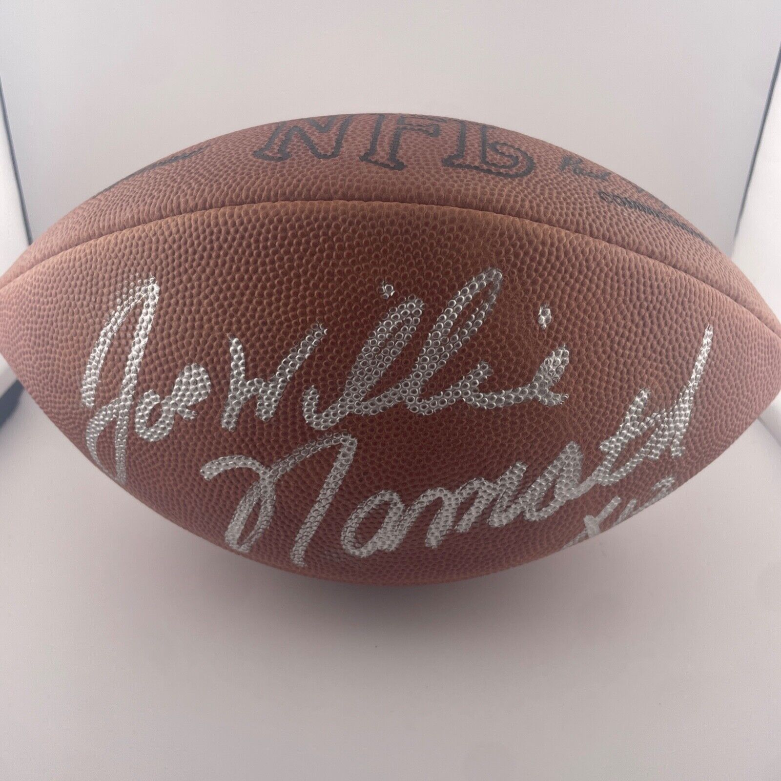 Joe Willie Namath Signed Football. New York Jets. JSA