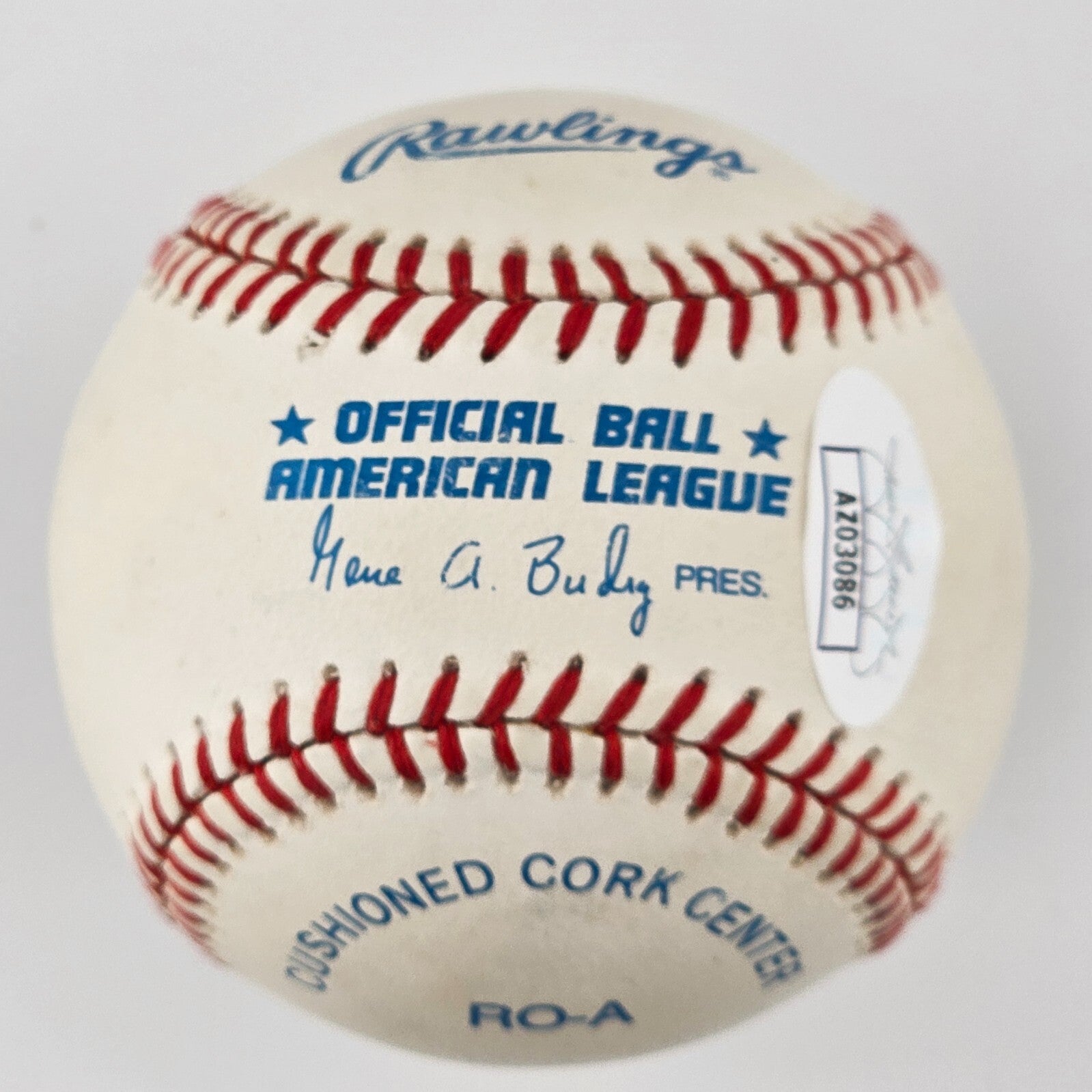 Andres Galarraga Signed Baseball. Montreal Expos. JSA1