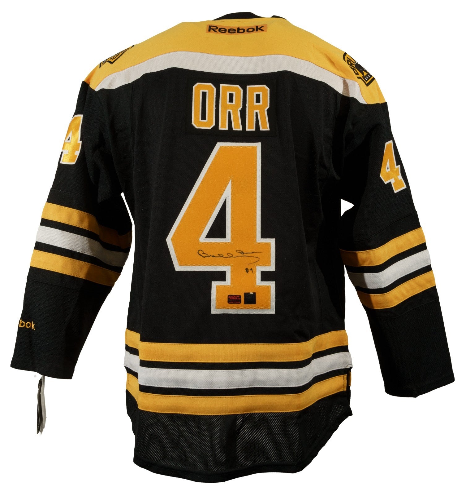 Bobby Orr Signed Boston Bruins Jersey. Great North Road America & JSA0