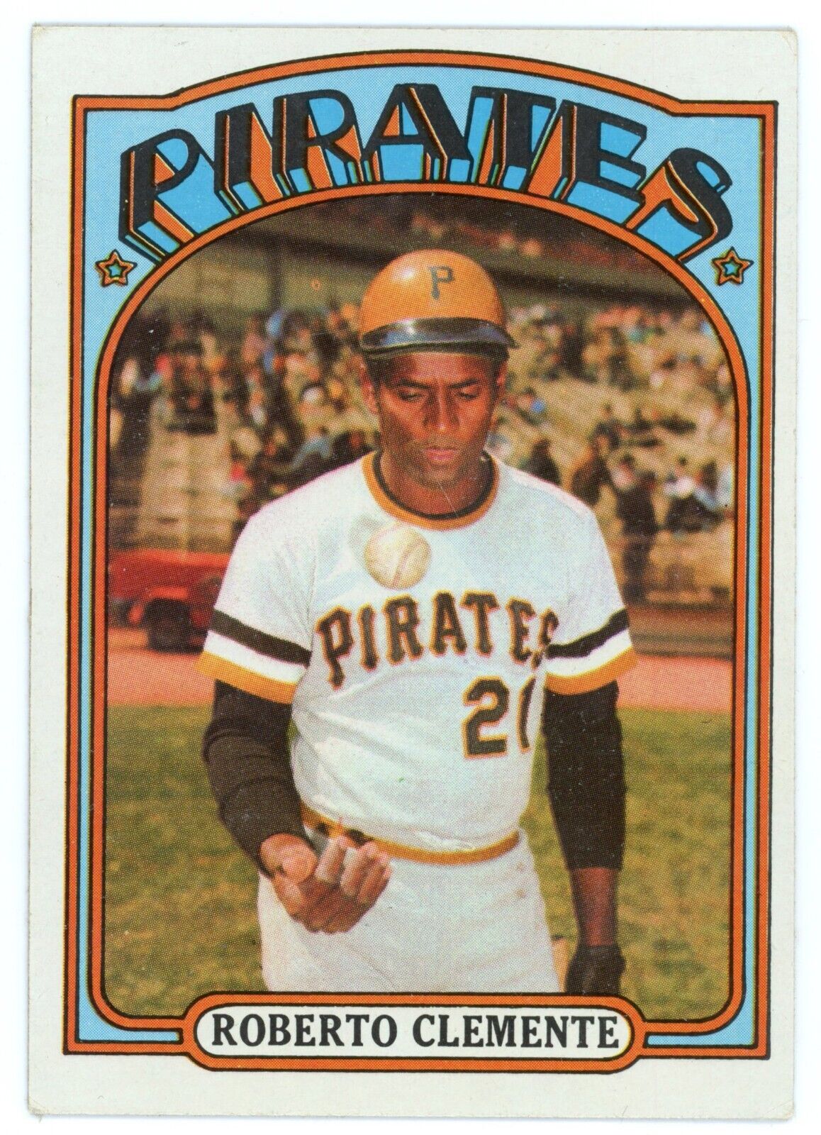 1972 Topps Roberto Clemente.
