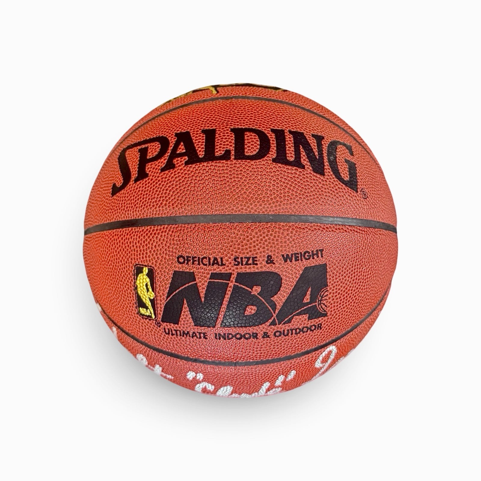 Walt Clyde Frazier Signed & Inscribed Basketball, New York Knicks. Auto JSA3