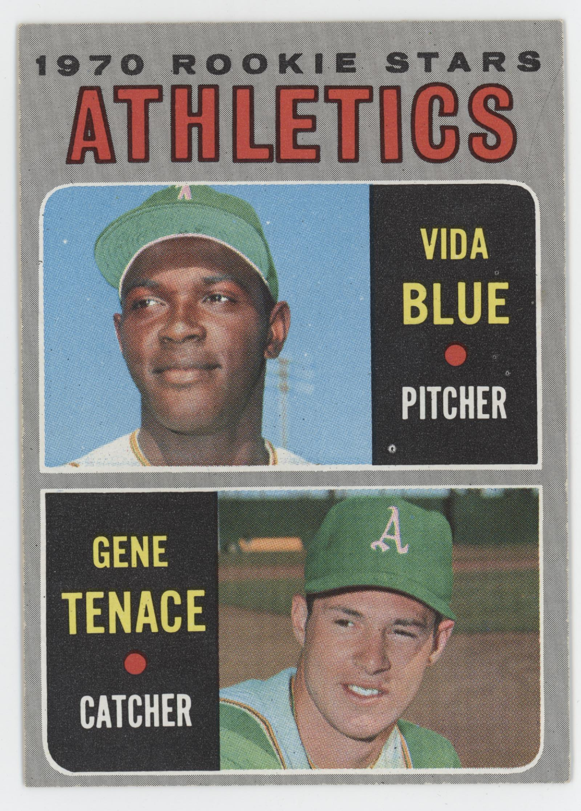 Vida Blue 1970 Topps.