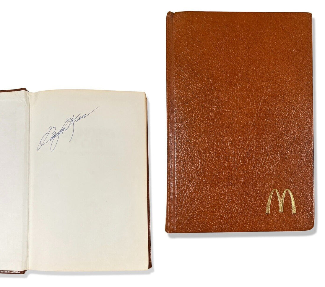 Ray Kroc Signed Autobiography Book Grinding It Out, 1977. McDonalds Founder. JSA