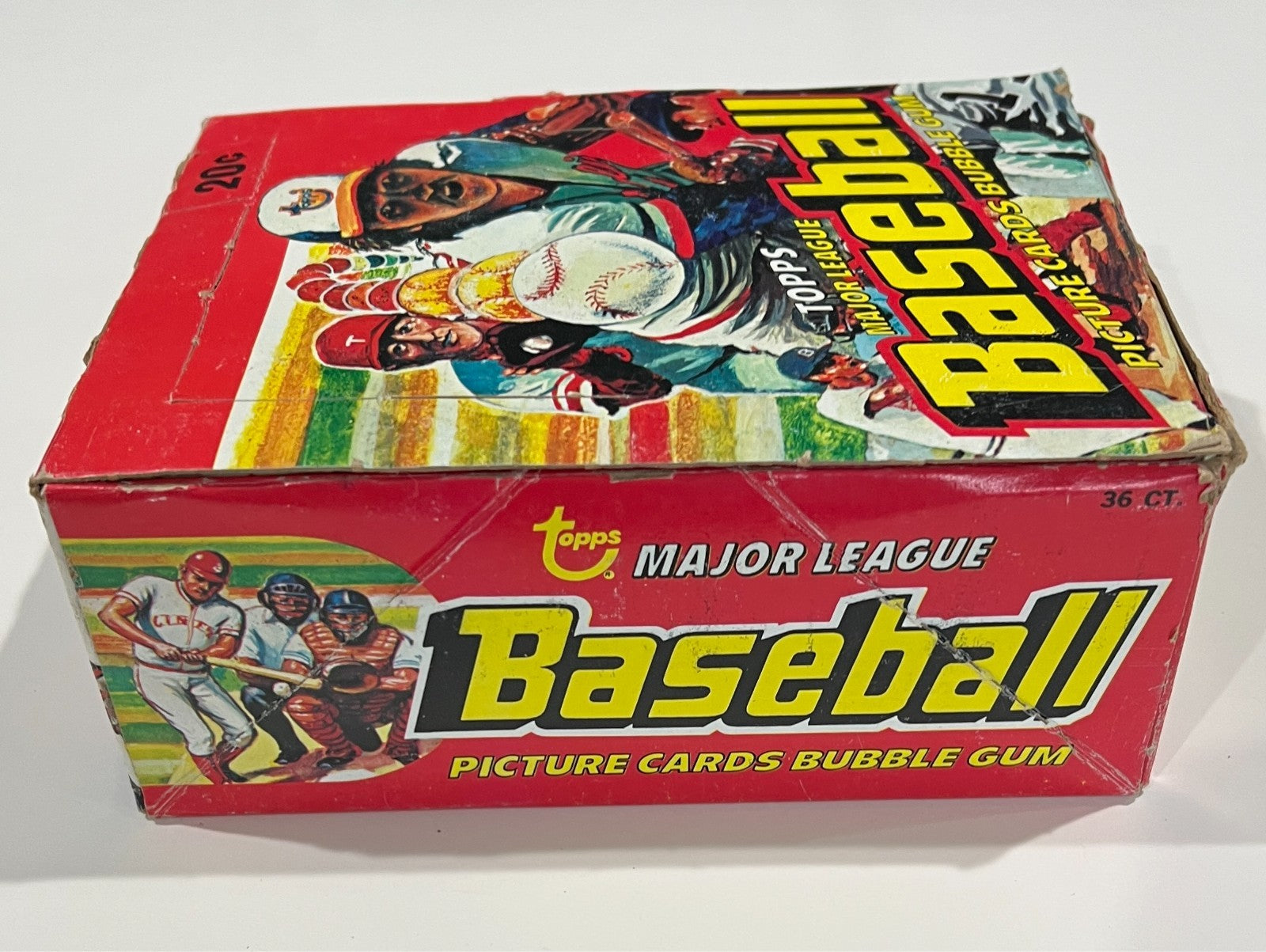 1978 Topps Baseball Box. 36 Original, Unopened Wax Packs. Molitor, Trammell, Mur2