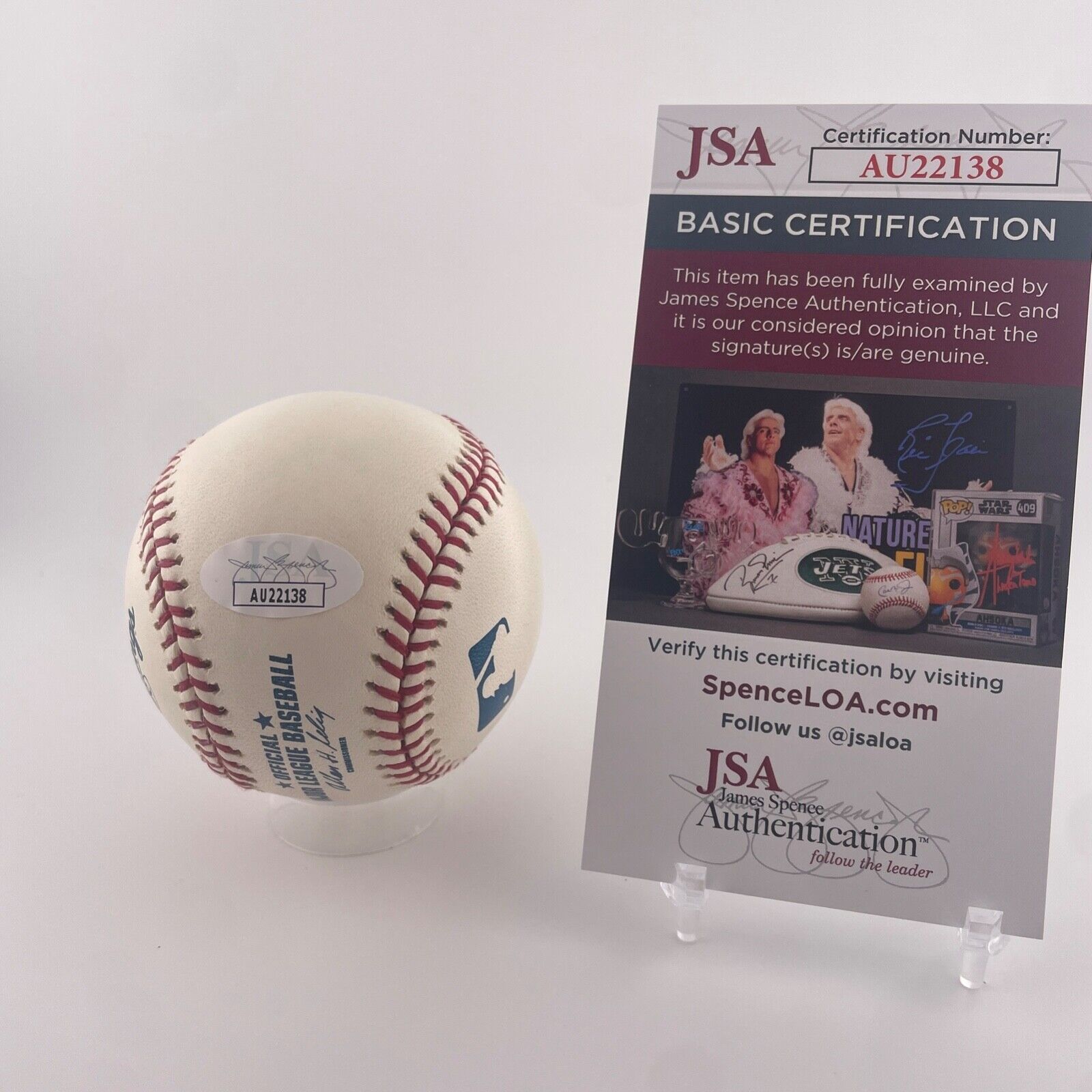 Hideki Matsui Signed Baseball. New York Yankees. JSA
