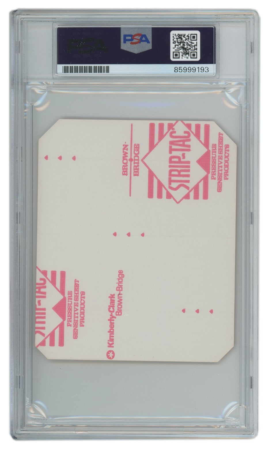 Harper Lee Signed Bookplate Autograph. PSA2