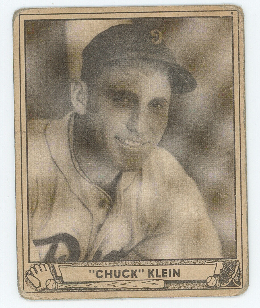 1940 Playball Chuck Klein .