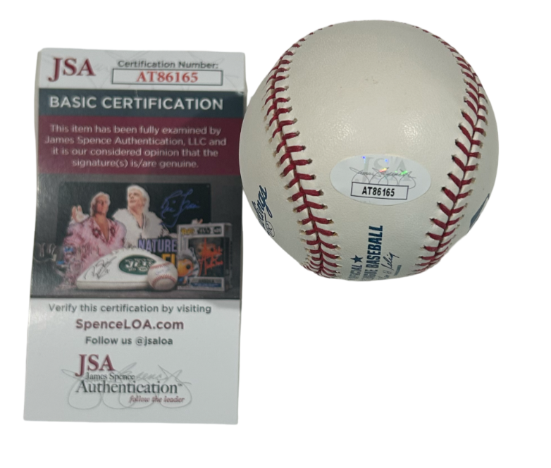 Lou Piniella Signed Ball JSA1