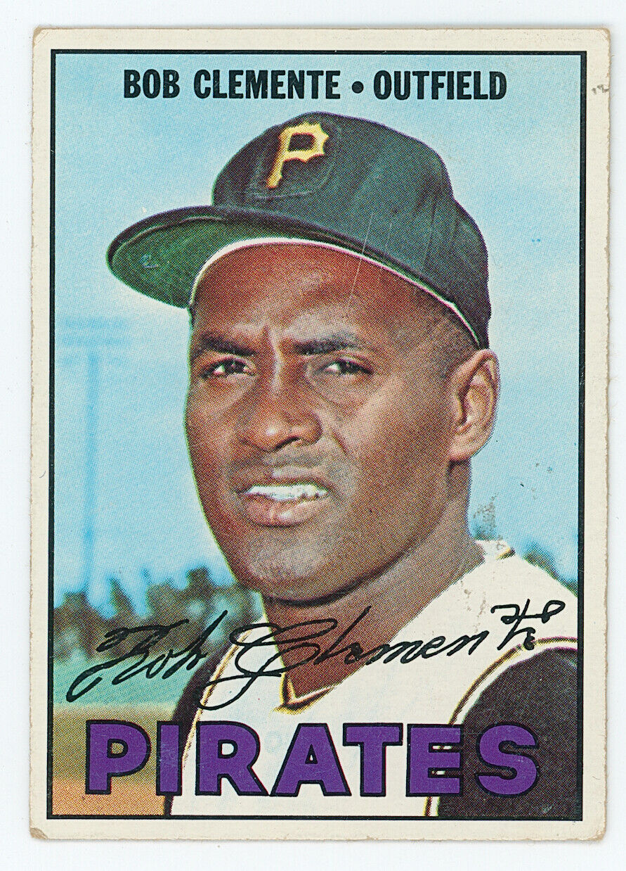 1967 Topps Roberto Clemente. Pittsburgh Pirates.