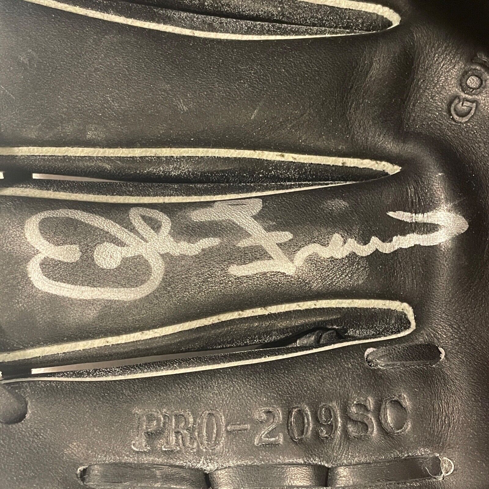 John Franco Signed Game Used Glove. New York Mets. JSA