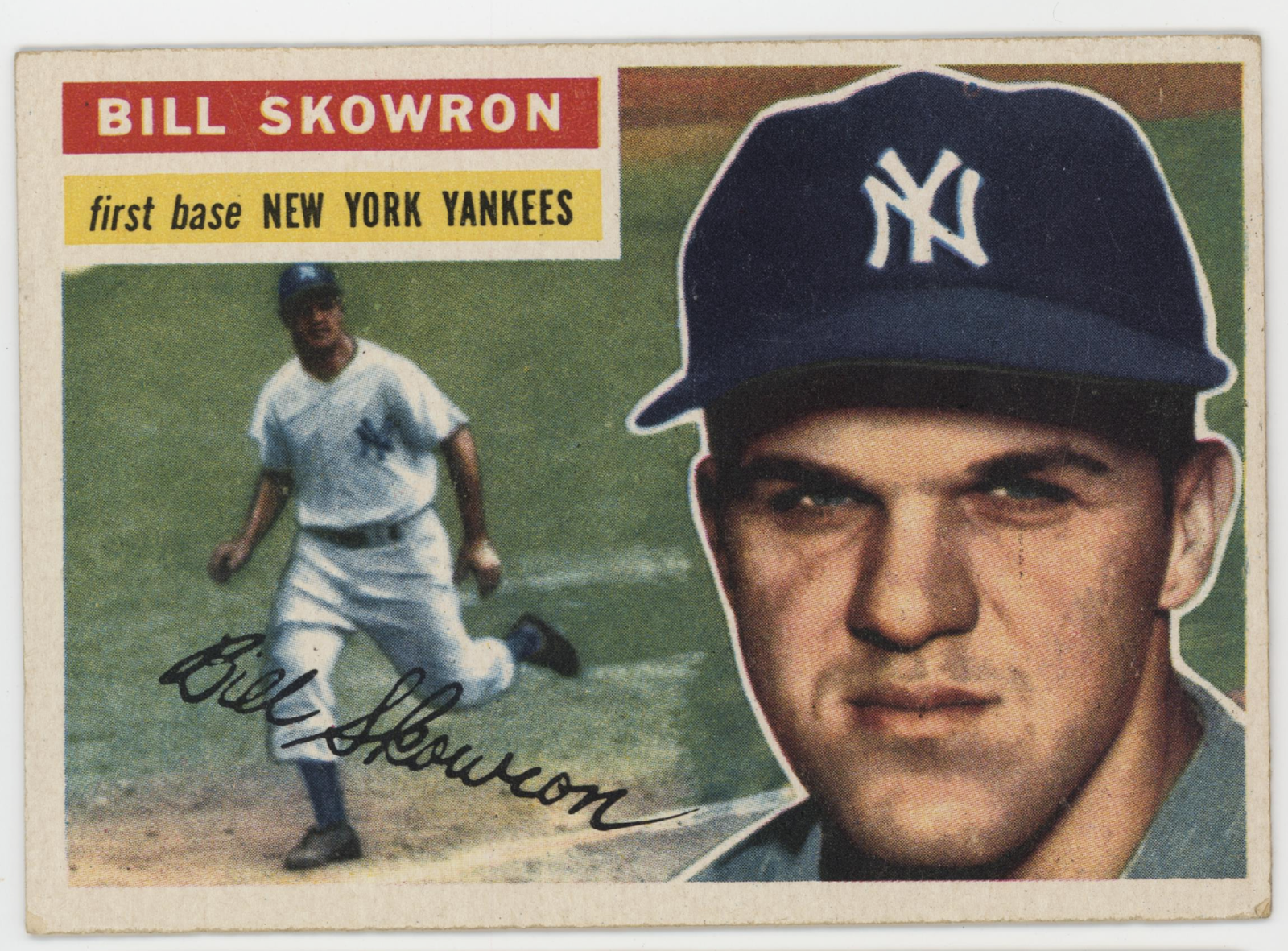 Bill Skowron 1956 Topps.