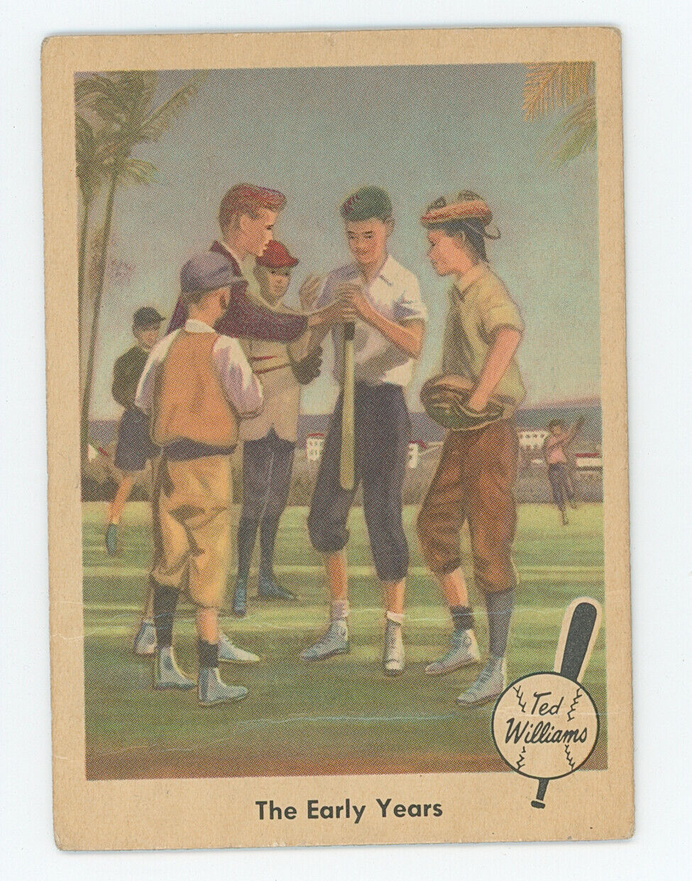 1959 Fleer Ted Williams "The Early Years". HOF Boston Red Sox.