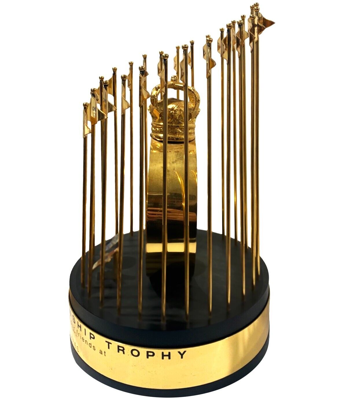 Original 1977 New York Yankees World Series Championship Trophy, 12 inch Balfour