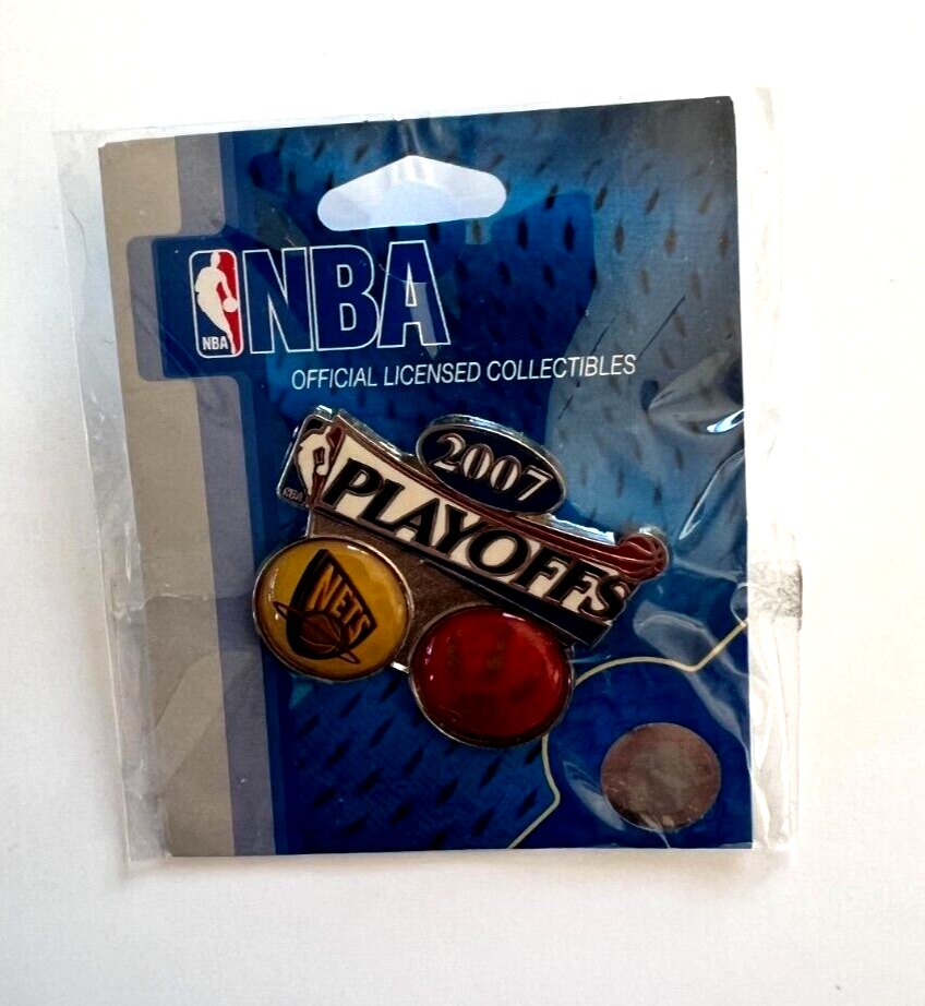 2007 NBA Playoffs Pins New Jersey Nets Cleveland Cavaliers Cavs Toronto Raptors4