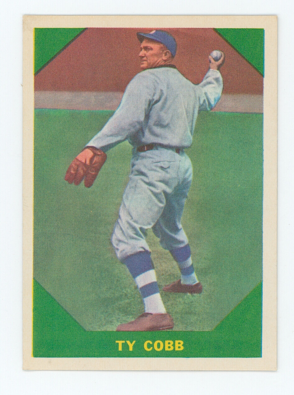 1960 Fleer Ty Cobb. Detroits Tigers.