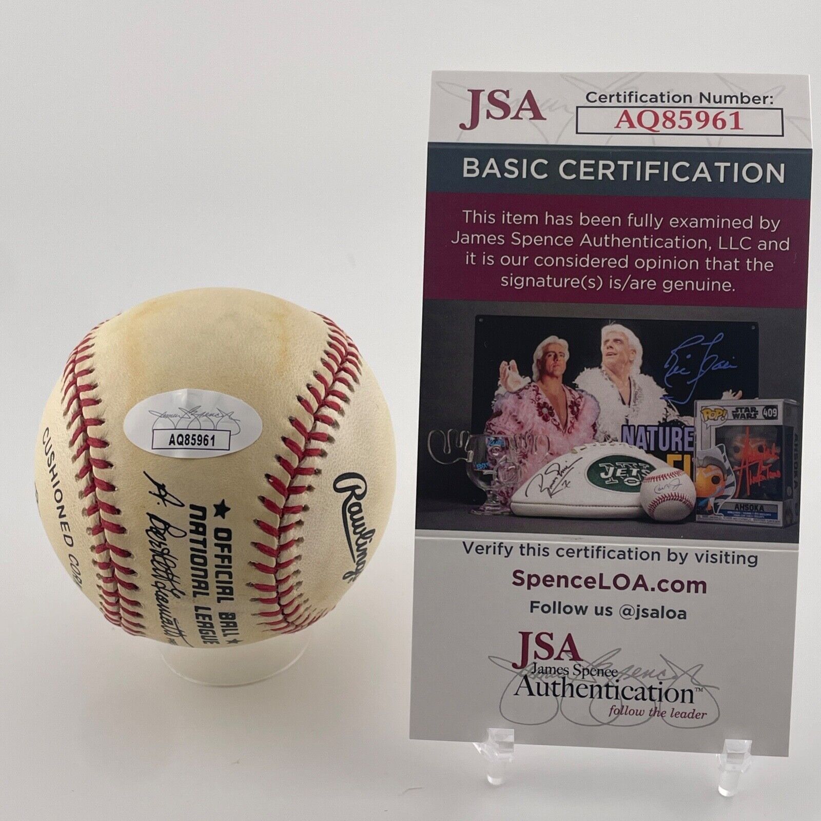 Pete Rose Signed Inscribed Baseball.