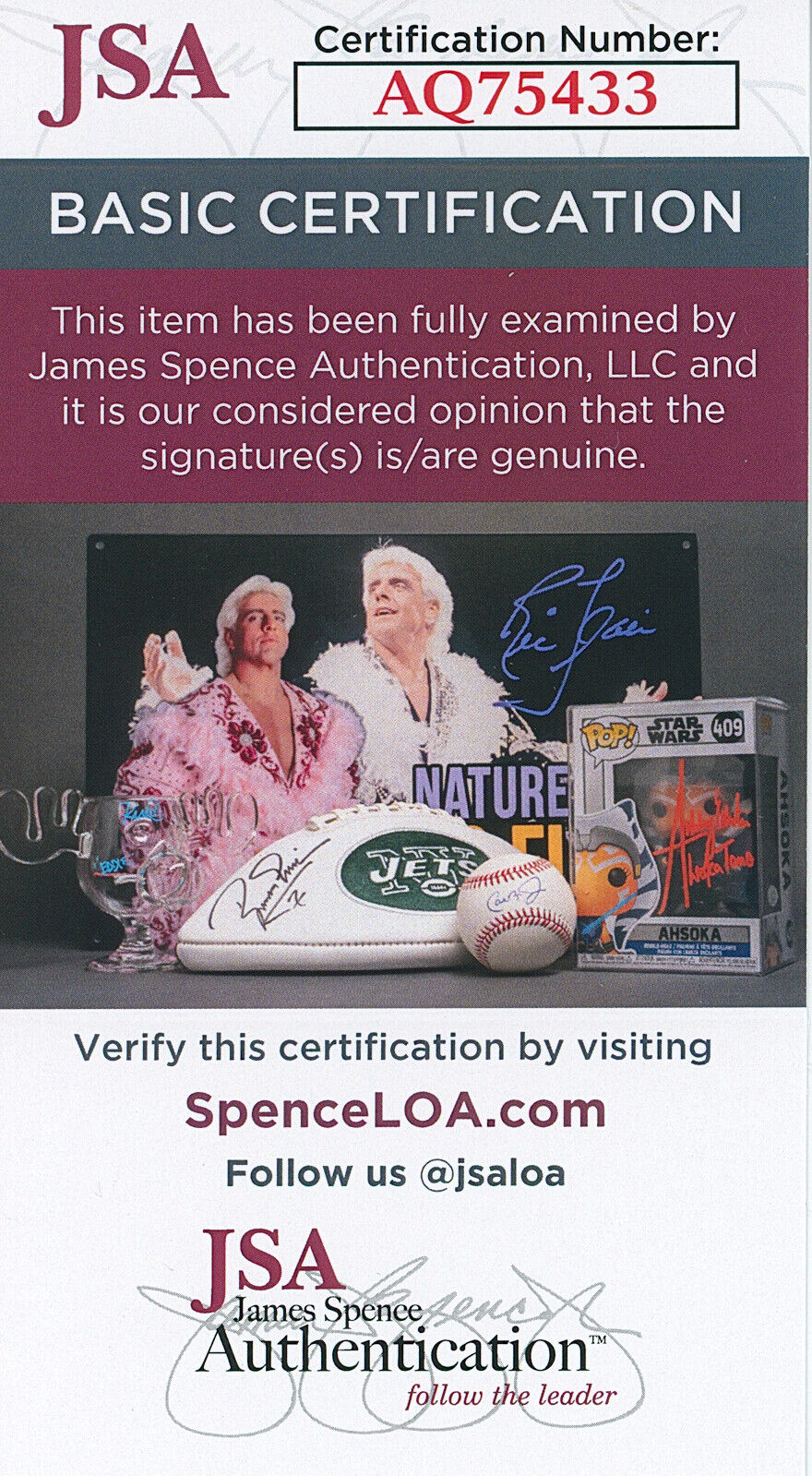 Stan Musial and Duke Snider Dual Signed 8x10 Photo. 1963 All-Star Game. JSA