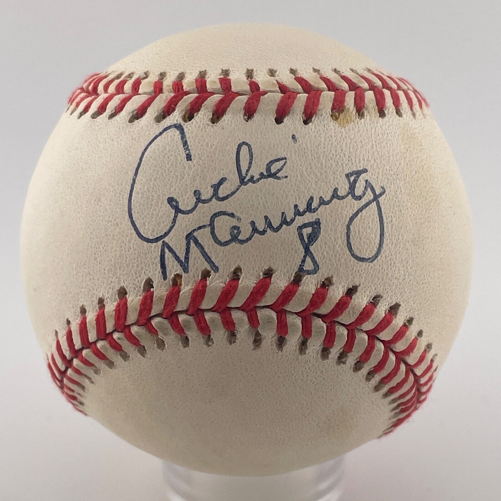 Archie Manning Signed Baseball. NFL Quarterback. JSA