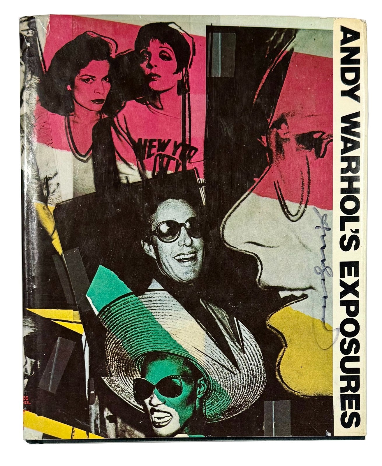 Andy Warhol Signed Exposures Book. PSA3