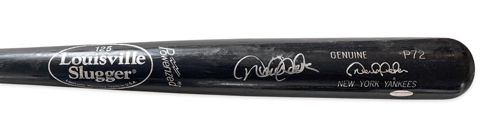 2009 Derek Jeter Game Used & Signed Bat, World Series Season. Steiner PSA GU 8.5