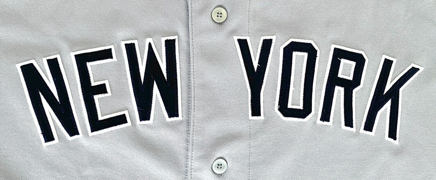 Derek Jeter 2012 Game Used Worn Signed Jersey 3 Hits. Photo Matched PM&G Steiner