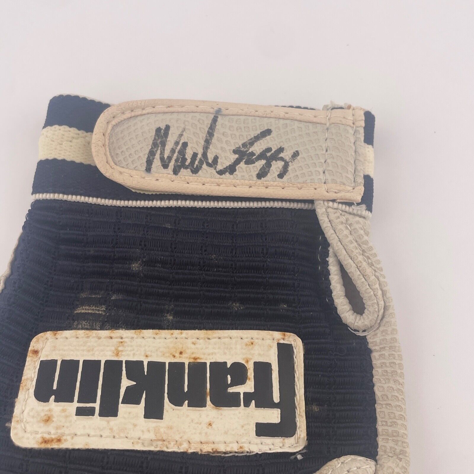 Wade Boggs Game Used Signed Batting Gloves. JSA