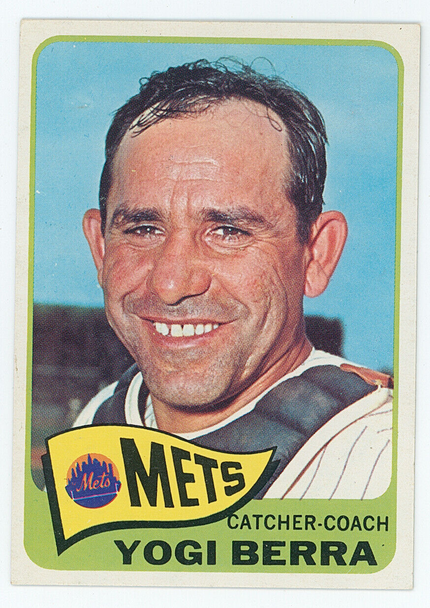 1965 Topps Yogi Berra.