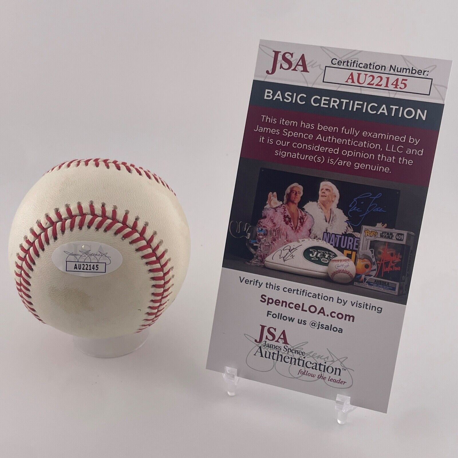 Barry Bonds Signed Baseball. San Francisco Giants. JSA