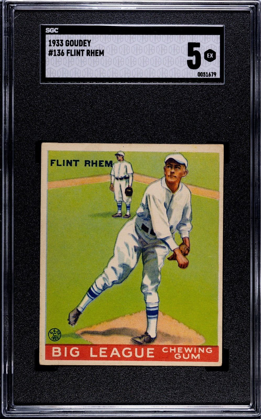 1933 Goudey Flint Rhem