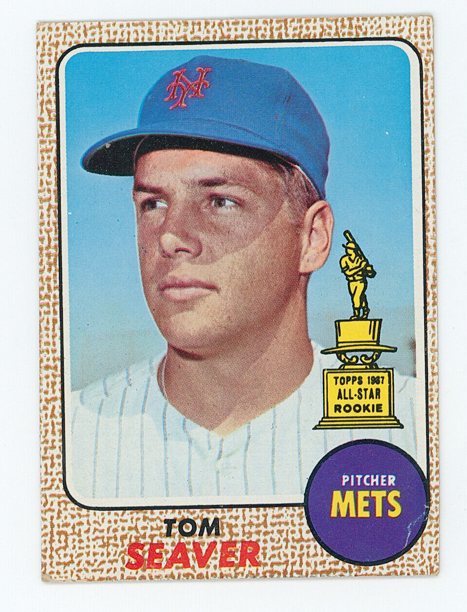 1968 Topps Tom Seaver 2nd Year.