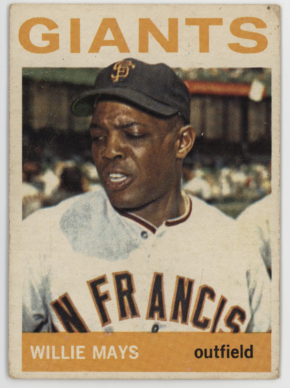 Willie Mays 1964 Topps.