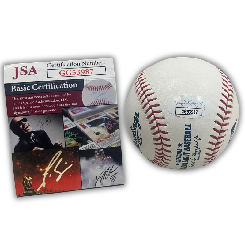 Mariano Rivera Single Signed & Inscribed "HOF 19" Baseball. Auto JSA2