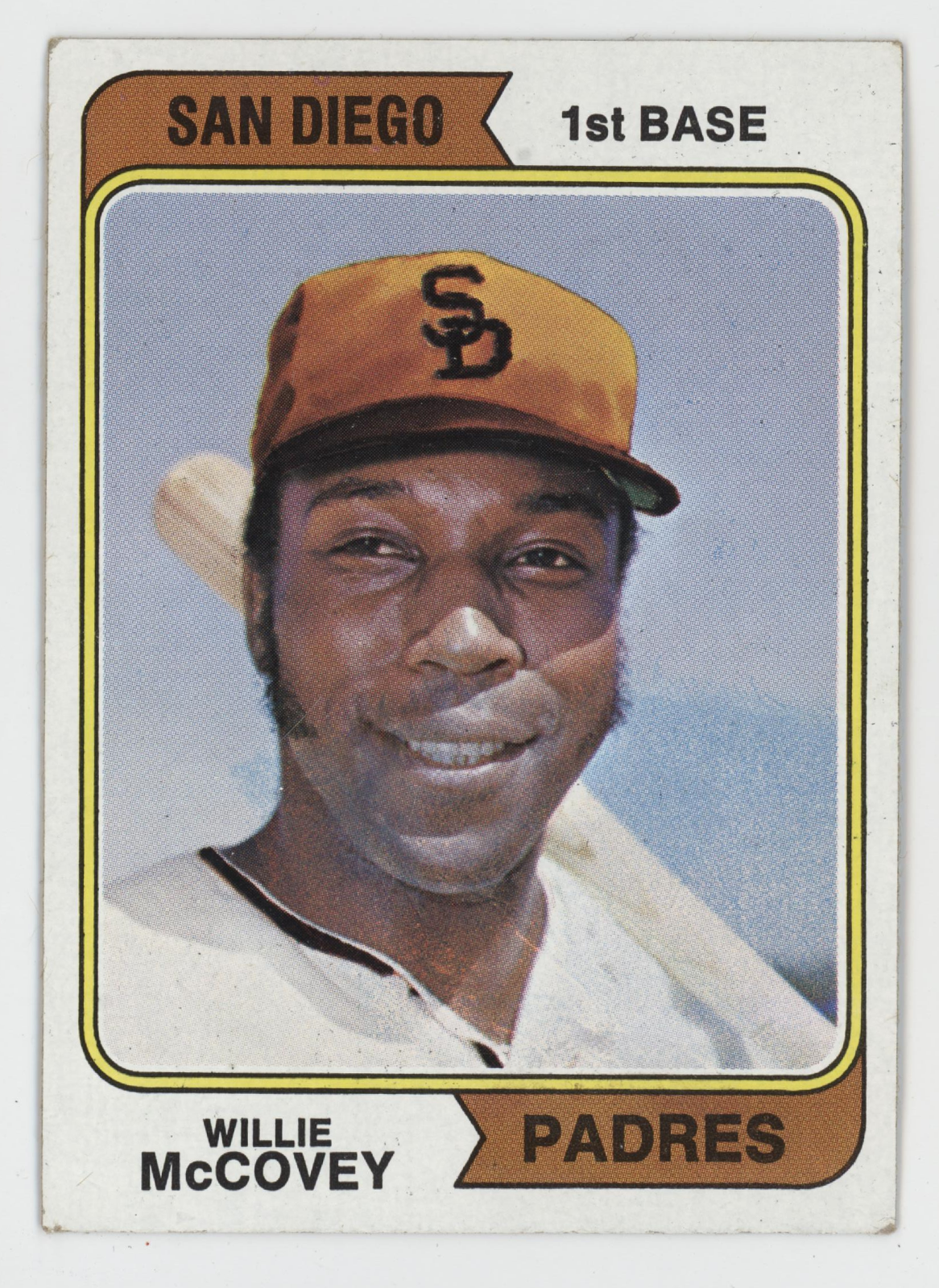 Willie McCovey 1974 Topps.