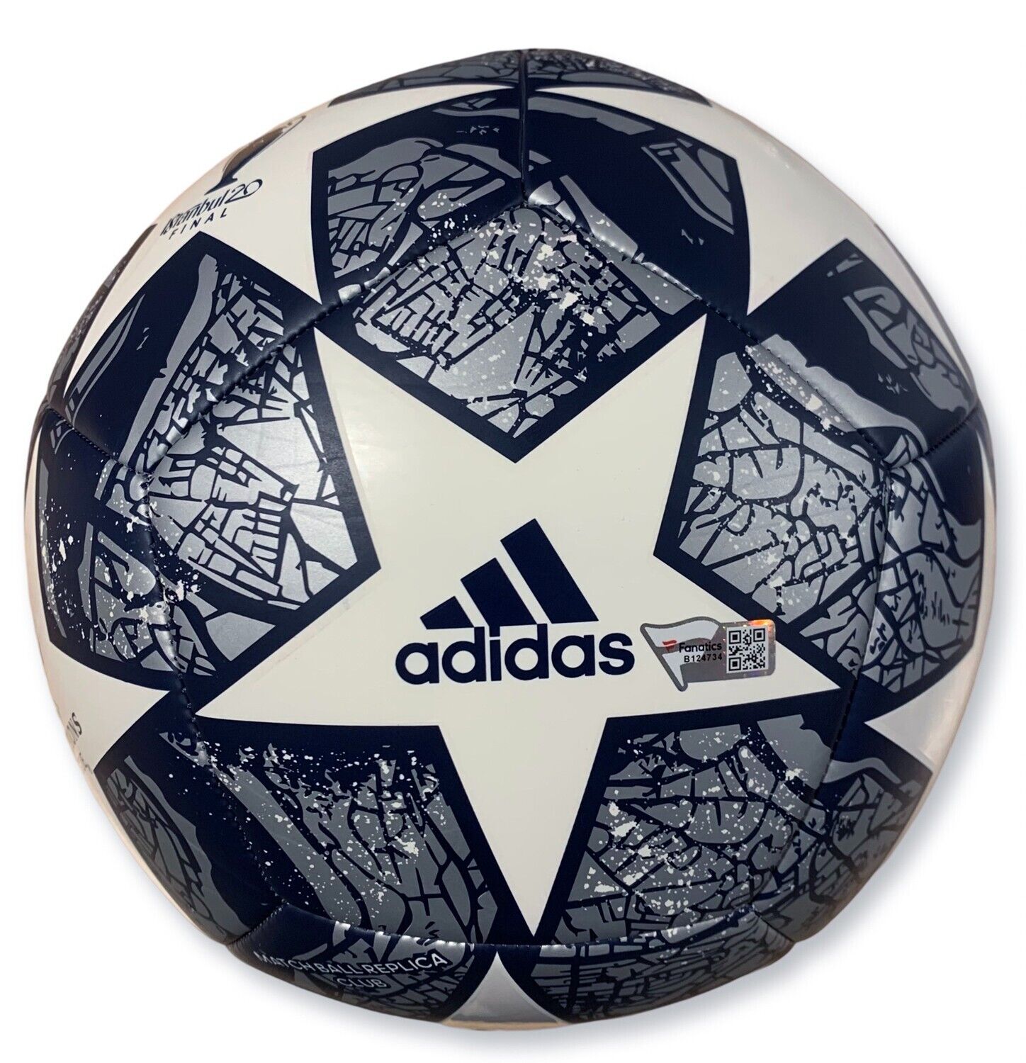 Lionel Leo Messi Signed Soccer, UEFA Champions League. Auto Fanatics