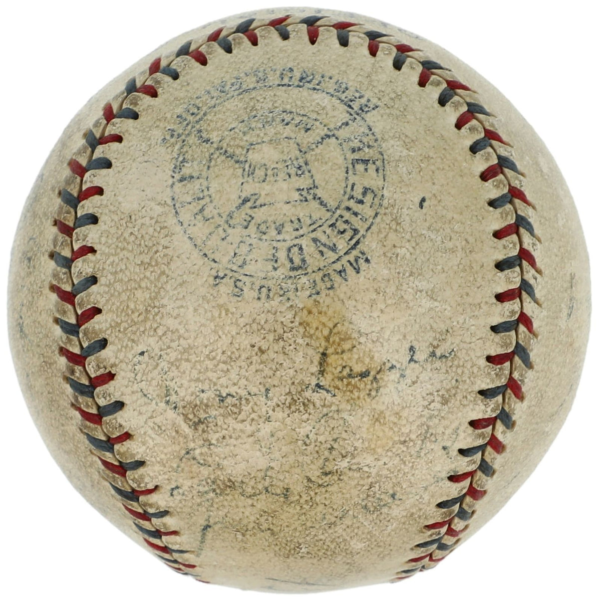 Babe Ruth & Lou Gehrig Signed Baseball, 1920s 1930s NY Yankees. Auto Beckett4