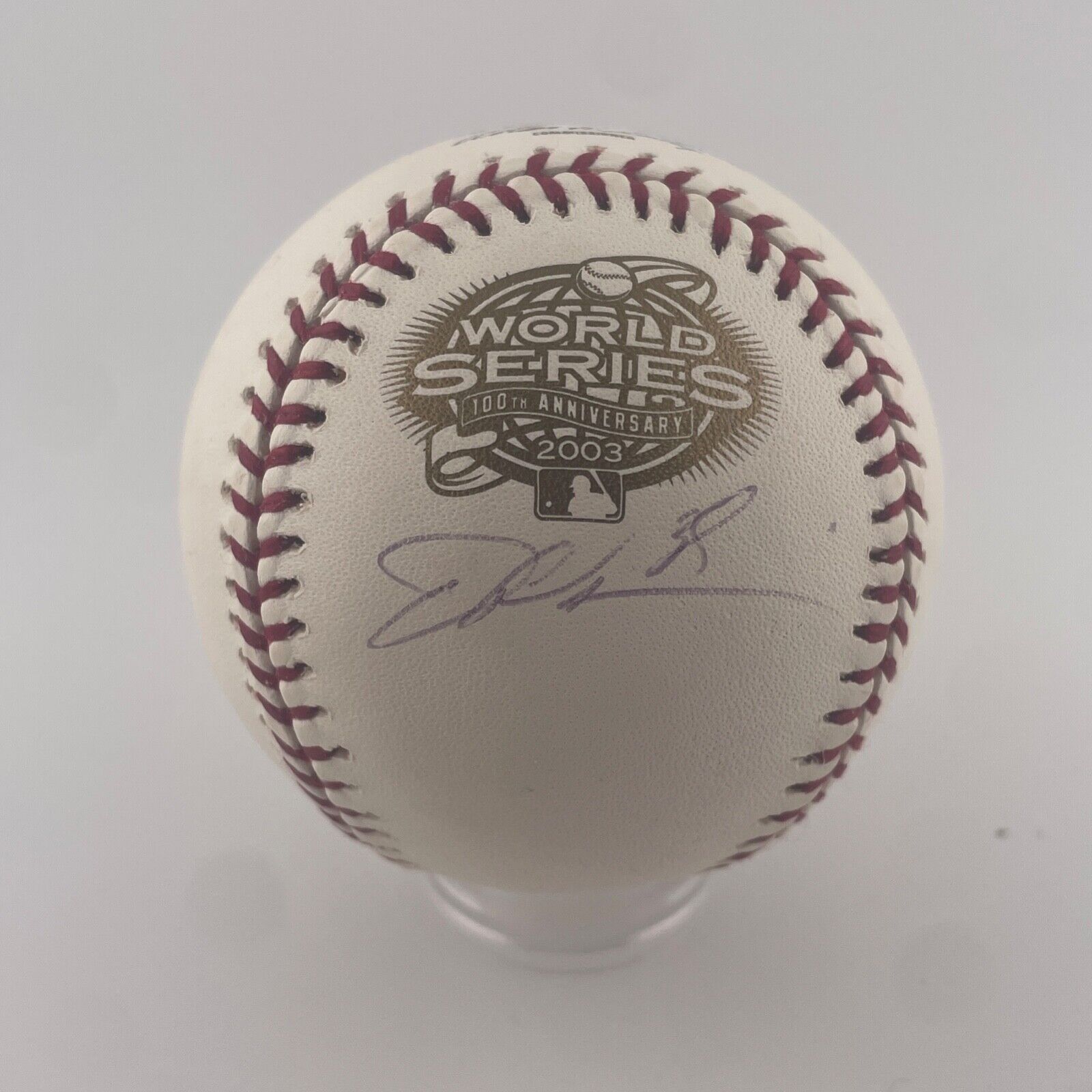 Dontrelle Willis Signed 2003 World Series Baseball. Steiner