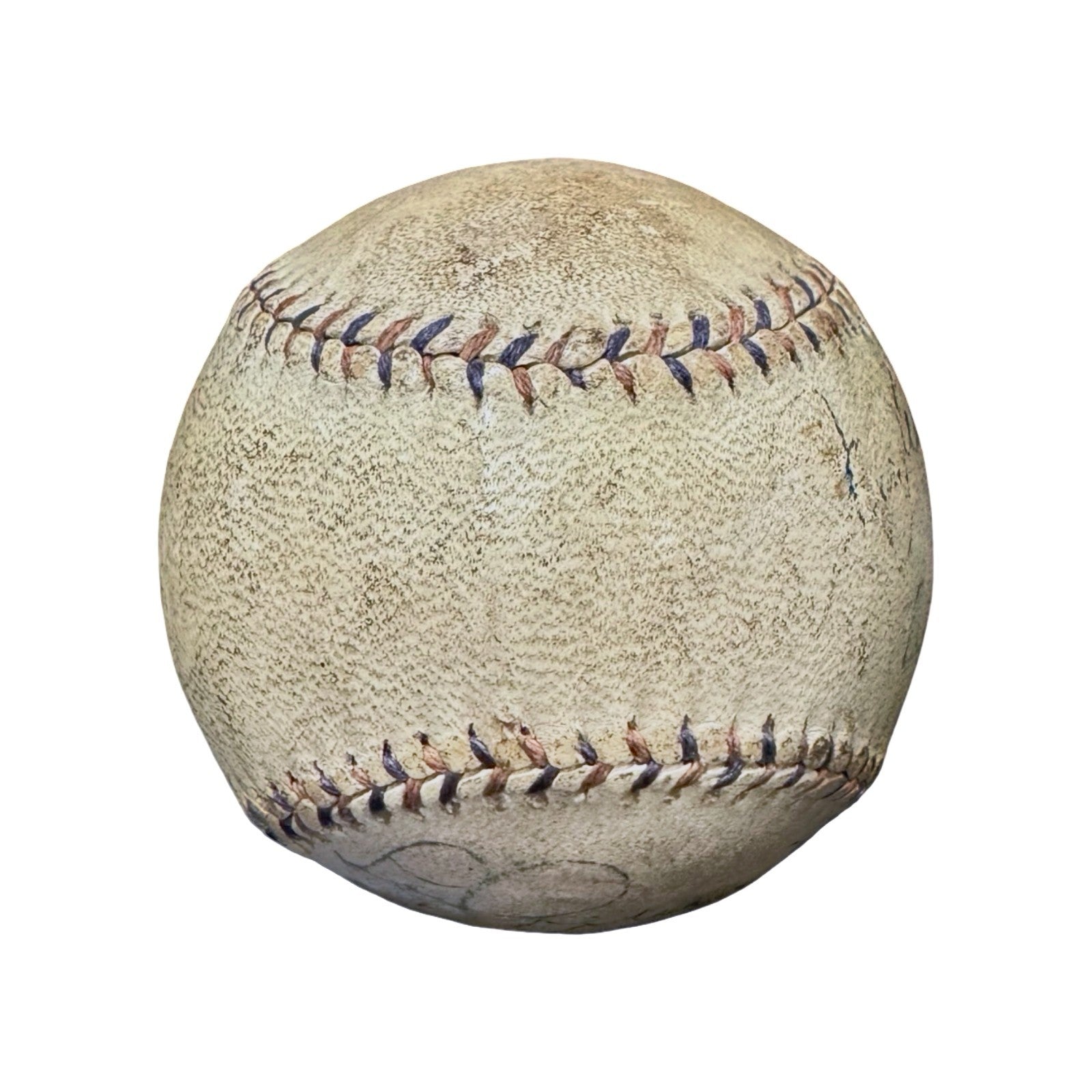 Babe Ruth & Lou Gehrig Dual Signed Baseball. Auto JSA4
