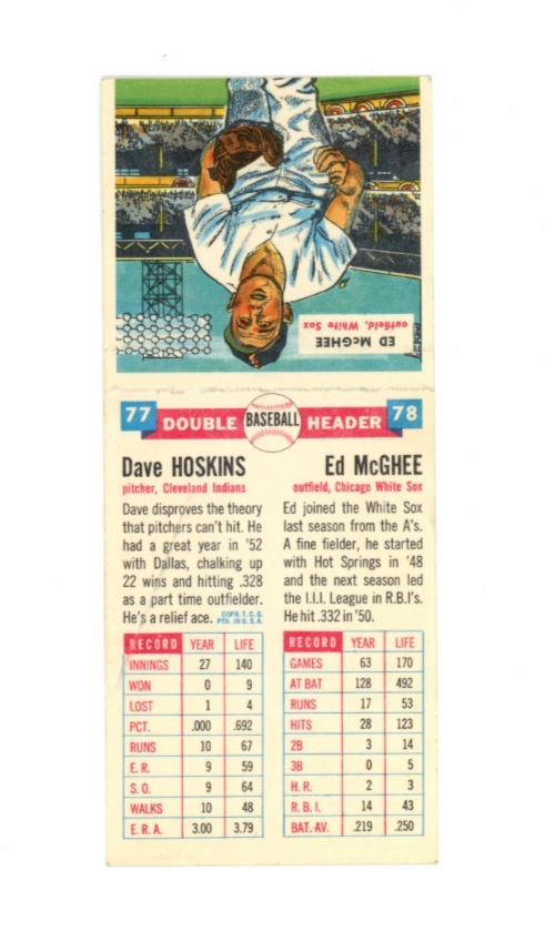 1955 Topps Double Headers