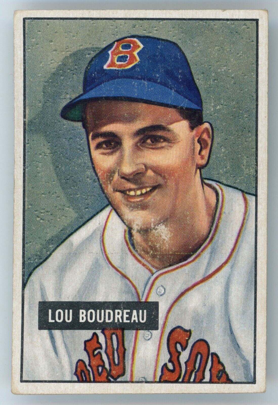 1951 Bowman Lou Boudreau.
